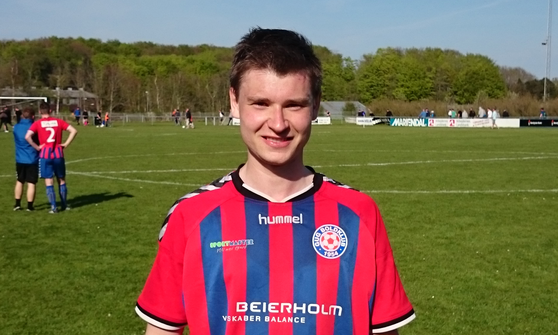 Mikkel Frimor Holm Jensen, notorisk målscorer, 130 kampe (debut 2014).